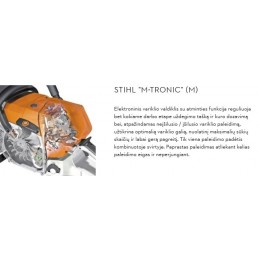 Grandininis pjūklas 4,4kW benzininis STIHL MS 462 C-M VW