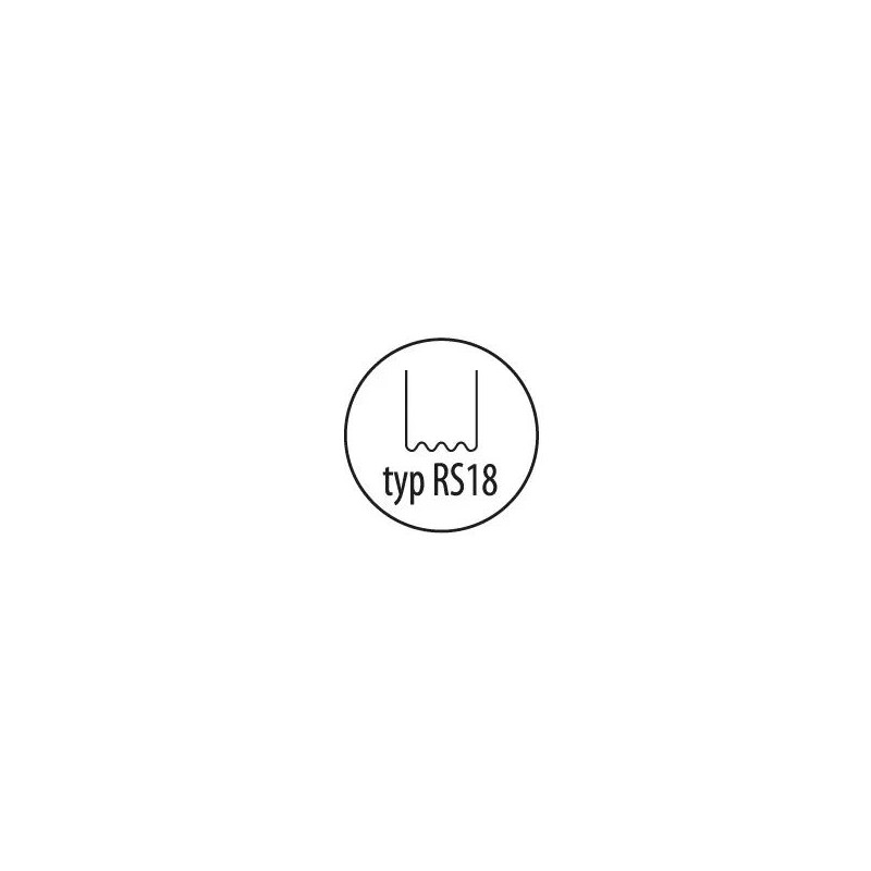 Kabės RS18 0,8mm. 100vnt. plastiko suvirinimui DED75275