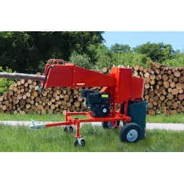 Šakų / rastelių smulkintuvas 9,6kW HECHT 6645
