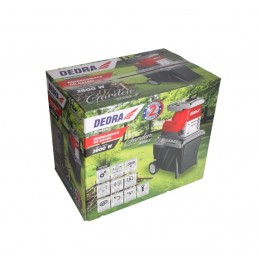 Šakų smulkintuvas 2800W elektrinis DEDRA DED8682