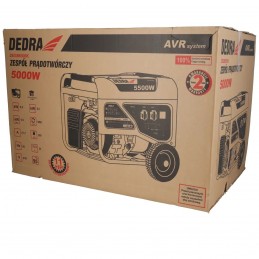 Generatorius 5,0kW benzininis DEDRA DEGB6500K