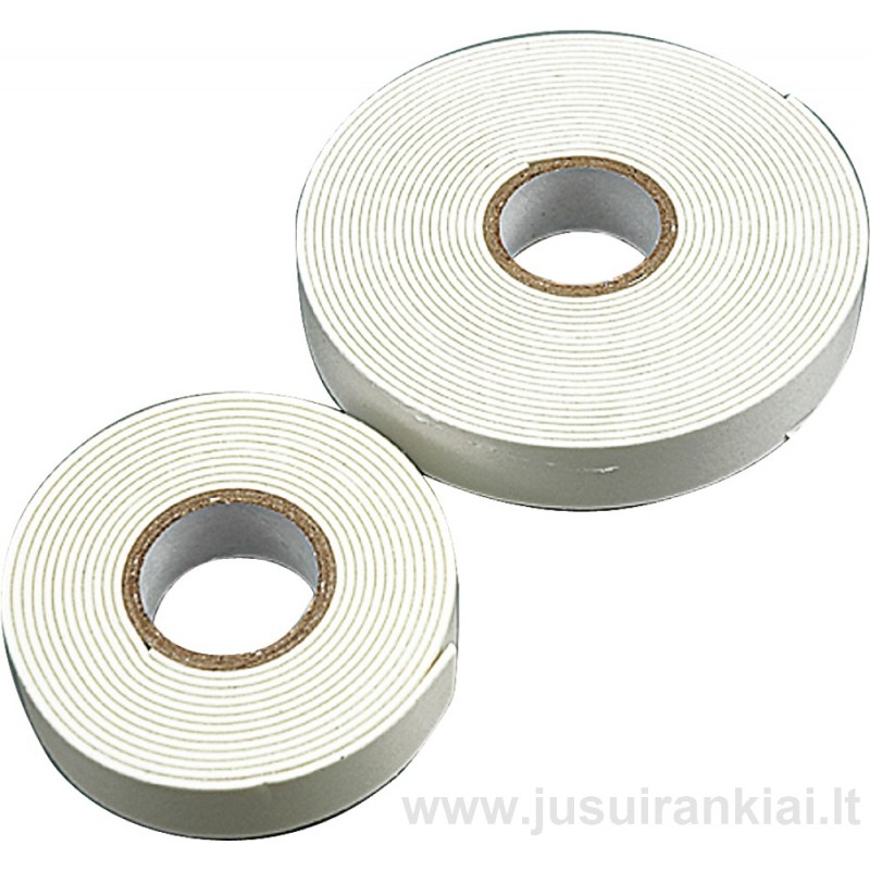 Juosta 19mmx33 stipraus dvipusio lipnumo balta VOREL Y-75100
