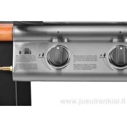 Grilinė dujinė HECHT FIREWOOD 4