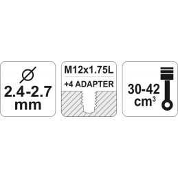 Trimerio pjovimo ritė universali iki 30-42 cm3 FLO Y-79551