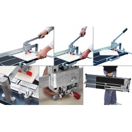 KAUFMANN TOPLINE PRO AL 630mm glazūros plytelių pjaustyklė